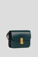 Load image into Gallery viewer, Green Classic Box Small Bag by Celine
