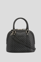 Load image into Gallery viewer, Black Guccissima Micro Top Handle Bag by Gucci
