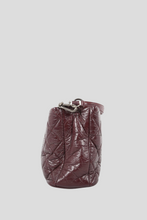 Load image into Gallery viewer, Bordeaux RHW Aged Calfskin Tweed Quilted Portobello Tote by Chanel
