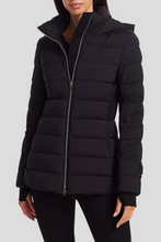 Load image into Gallery viewer, Black Newbridge Hooded Down Quilted Puffer Jacket by Burberry
