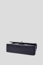 Load image into Gallery viewer, Black GHW Lambskin Medium Classic Double Flap Bag by Chanel
