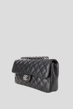 Load image into Gallery viewer, Black SHW Caviar East West Classic Flap Bag by Chanel
