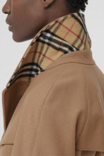 Load image into Gallery viewer, Camel Double Breasted Wool Cashmere Coat by Burberry
