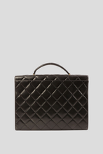 Load image into Gallery viewer, Black GHW Lambskin Classic CC Briefcase by Chanel
