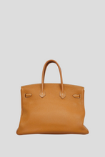 Load image into Gallery viewer, Gold PHW Birkin 35 Togo Leather Bag by Hermès
