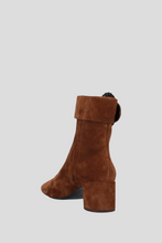 Load image into Gallery viewer, Brown Suede Cowboy Ankle Boot Size 36 / UK 3 by Saint Laurent
