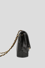 Load image into Gallery viewer, Black GHW Vertical Lambskin Medium Flap Bag by Chanel
