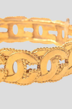 Load image into Gallery viewer, Gold Interlocking CC Bangle by Chanel
