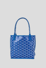 Load image into Gallery viewer, Blue Goyardine Reversible Anjou Mini Bag by Goyard
