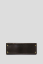 Load image into Gallery viewer, Brown GHW Kelly Sellier 28 Box Calf Bag by Hermès
