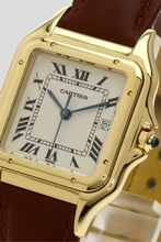 Load image into Gallery viewer, Brown Panthère De Cartier 18K Yellow Gold Medium Watch by Cartier
