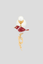 Load image into Gallery viewer, Gold Tribales Bird Earring by Dior
