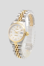 Load image into Gallery viewer, Datejust White Jubilee Diamond Dial 18K Yellow Gold and Stainless Steel Watch by Rolex
