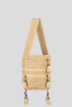 Load image into Gallery viewer, Beige Cannage Embroidery D-Bubble Bucket Bag by Dior
