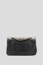 Load image into Gallery viewer, Black GHW Lambskin Medium Classic Double Flap Bag by Chanel
