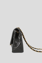 Load image into Gallery viewer, Black GHW Vertical Lambskin Medium Flap Bag by Chanel
