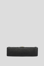 Load image into Gallery viewer, Black GHW Lambskin Small Classic Double Flap Bag by Chanel
