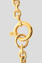 Load image into Gallery viewer, Gold Coco Medallion Pendant Necklace by Chanel
