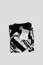 Load image into Gallery viewer, Black Cliquetis Intarsia Sweater Size 38 / UK 10 by Hermès
