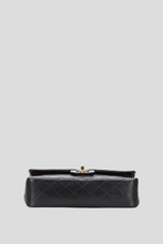 Load image into Gallery viewer, Black GHW Lambskin Medium Classic Double Flap Bag by Chanel
