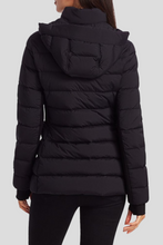 Load image into Gallery viewer, Black Newbridge Hooded Down Quilted Puffer Jacket by Burberry
