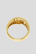 Load image into Gallery viewer, Diamond 18K Yellow Gold Cocktail Ring by Van Cleef &amp; Arpels
