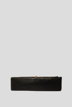 Load image into Gallery viewer, Black GHW Lambskin Medium Classic Double Flap Bag by Chanel
