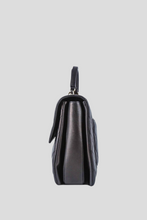 Load image into Gallery viewer, Black GHW Lambskin Large Trendy Top Handle Bag by Chanel
