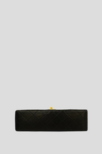 Load image into Gallery viewer, Black GHW Lambskin Small Classic Double Flap Bag by Chanel
