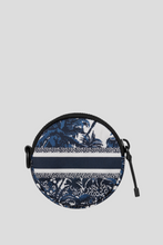 Load image into Gallery viewer, Blue Dior Palms Technical Fabric DiorTravel Coin Purse by Dior
