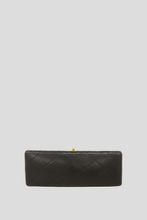 Load image into Gallery viewer, Black GHW Lambskin 17cm Mini Flap Bag by Chanel
