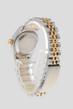 Load image into Gallery viewer, Datejust Black Diamond Dial 18K Yellow Gold and Stainless Steel Watch by Rolex
