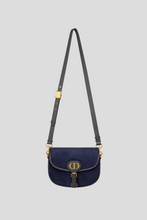 Load image into Gallery viewer, Blue Suede Medium Bobby Bag by Dior
