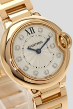 Load image into Gallery viewer, Ballon Bleu De Cartier 18K Rose Gold and Diamond Small Watch by Cartier
