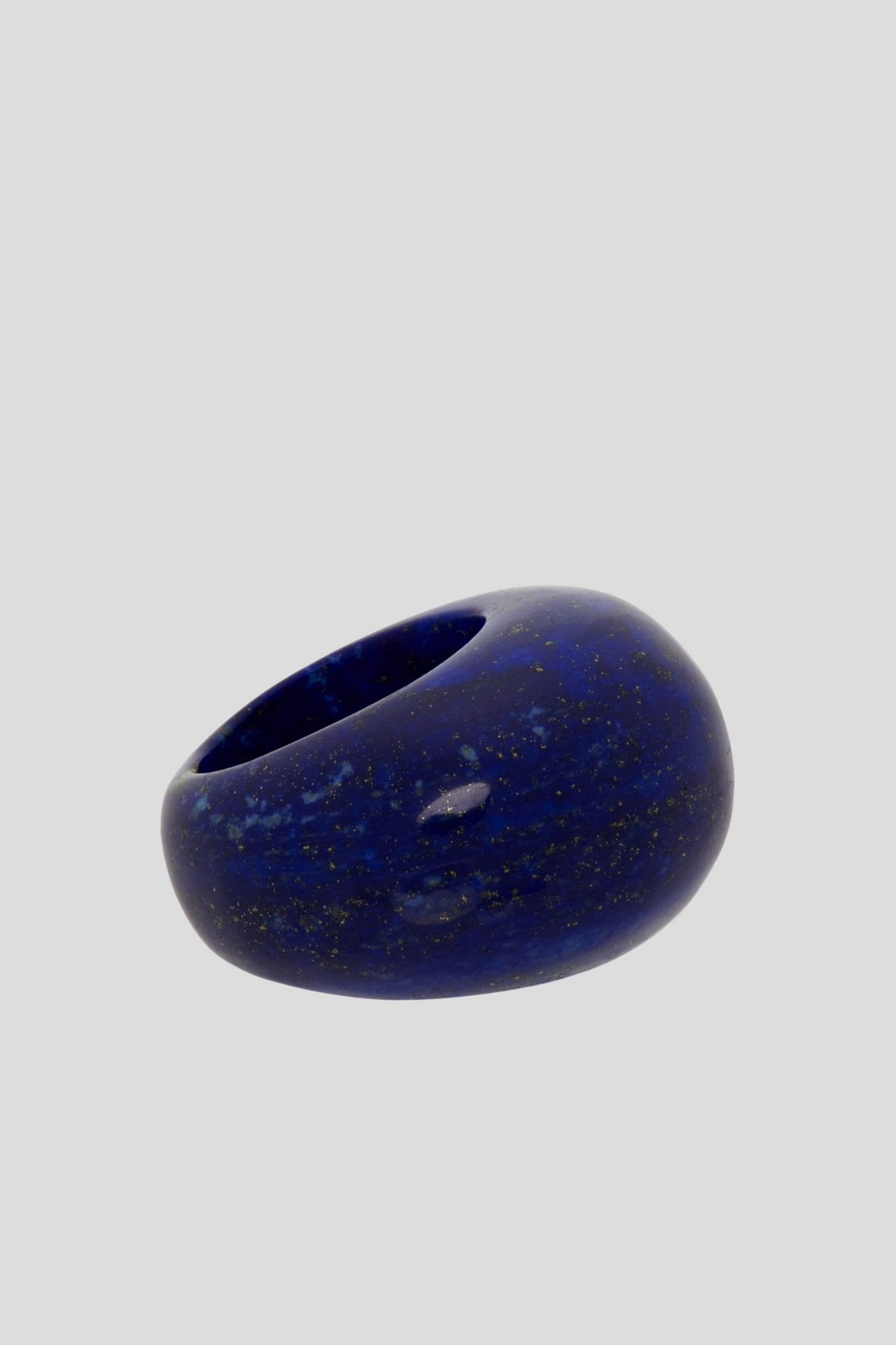 Blue Lapis Donut Ring by Sophie Buhai