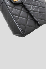 Load image into Gallery viewer, Black GHW Aged Calfskin Large 2.55 Bag by Chanel
