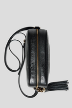 Load image into Gallery viewer, Black Interlocking GG Soho Disco Bag by Gucci
