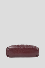 Load image into Gallery viewer, Bordeaux RHW Aged Calfskin Tweed Quilted Portobello Tote by Chanel
