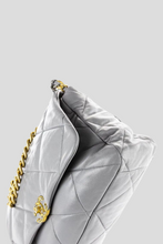 Load image into Gallery viewer, Grey Chanel 19 Maxi Bag by Chanel
