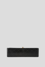 Load image into Gallery viewer, Black GHW Lambskin Medium Single Flap Bag by Chanel
