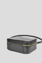 Load image into Gallery viewer, Black GHW Caviar CC Top Handle Vanity Case by Chanel
