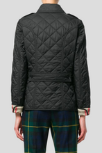 Load image into Gallery viewer, Black Diamond Quilted Thermoregulated Jacket by Burberry
