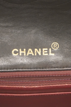 Load image into Gallery viewer, Black GHW Lambskin 17cm Mini Flap Bag by Chanel
