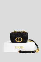 Load image into Gallery viewer, Black Micro Dior Caro Bag by Dior
