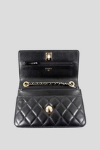 Load image into Gallery viewer, Black GHW Lambskin Trendy CC Wallet On Chain by Chanel
