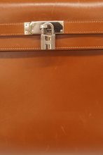 Load image into Gallery viewer, Gold PHW Kelly Sellier 35 Box Calf Bag by Hermès
