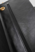 Load image into Gallery viewer, Black GHW Aged Calfskin Large 2.55 Bag by Chanel
