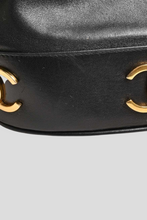 Load image into Gallery viewer, Black Triple Coco Bucket Bag by Chanel
