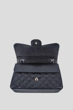 Load image into Gallery viewer, Black SHW Caviar Jumbo Classic Double Flap Bag by Chanel
