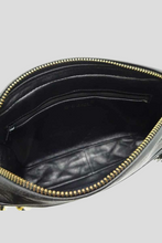 Load image into Gallery viewer, Black Lambskin Chain Shoulder Bag by Chanel
